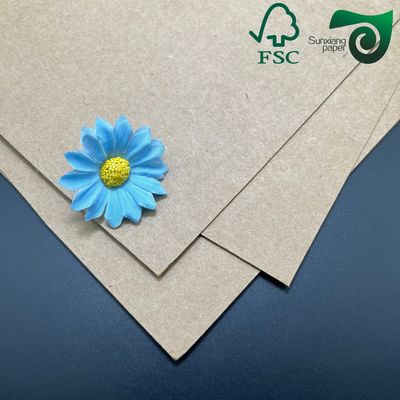 High Burst Strength Recycled Kraft Liner Board  120gsm 150gsm Eco Friendly Packaging Material