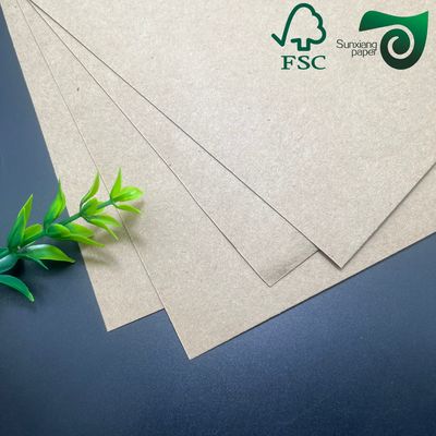 Box Brown Kraft Liner Free Sample A4 Size Ideal Packaging Material Strong Durable And Environmentally Friendly Sheets