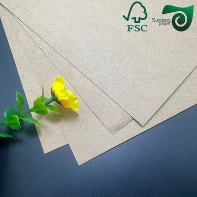 FSC Certified Uncoated Unbleached Kraft Liner Paper  80gsm120gsm Sustainable Packaging Solution