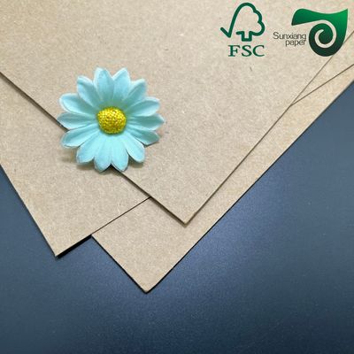 FSC Certified Uncoated Unbleached Kraft Liner Paper  80gsm120gsm Sustainable Packaging Solution