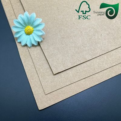 High Burst Strength Recycled Kraft Liner Board  120gsm 150gsm Eco Friendly Packaging Material
