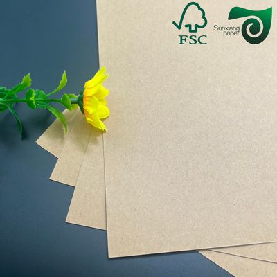 FSC Certified High Density Brown Kraft Paper 250gsm 450gsm Food Grade Packaging Excellence