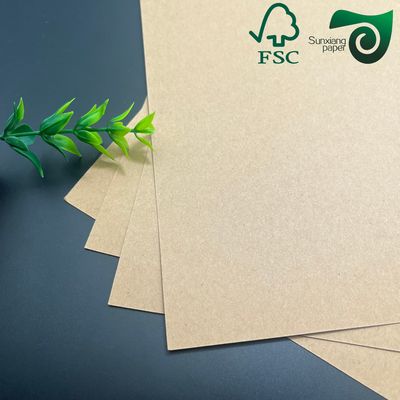 FSC Certified High Density Brown Kraft Paper 250gsm 450gsm Food Grade Packaging Excellence