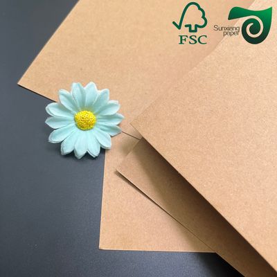 FSC Certified High Density Kraft Paper Sheets  300gsm 400gsm  Premium Food Packaging Solution