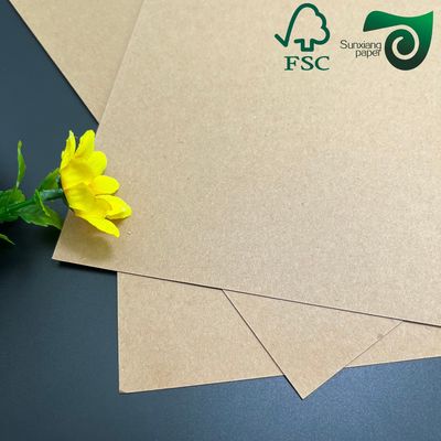 FSC400gsm  Recycled Kraft Liner Board Premium Uncoated Unbleached Solution For Packaging Excellence