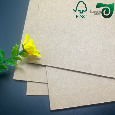 FSC Certified 200gsm 450gsm Brown Kraft Paper Fold Resistant For Calendar   Desk Calendar Making