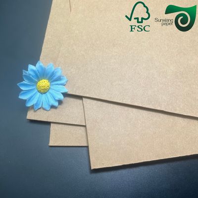 FSC 300gsm 15gsm PE Coated Kraft Paper Food Grade Waterproof Paper For Food Trays