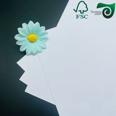 FSC Certified Uncoated Woodfree White Paper  230gsm Wholesale For Shopping Bag