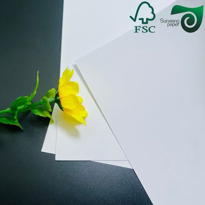 FSC Certified Bright White Uncoated Paperboard  200gsm 300gsm For Offset Printing