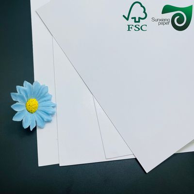 FSC 300GSM 350GSM C2S Glossy Art Board Double Sided White For Offset Printing