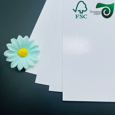 250gsm 300gsm FSC For Sheet Printing Applications American Bristol Paper Board