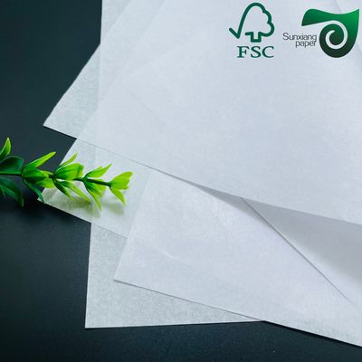 FSC Greaseproof Paper 38gsm  40gsm Greaseproof Paper For Lunch Wrapping