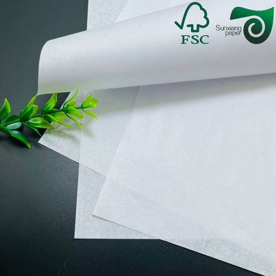 30GSM Semi Translucent White Paper  Food Grade Baking Wrapping Paper FSC Certified