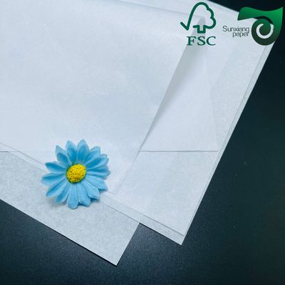 FSC 30gsm 35gsm 38gsm  Silicone Coated White Baking Paper Food Safe  Greaseproof