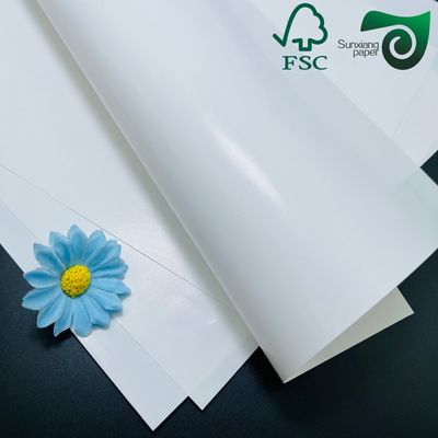 FSC 70gsm 100gsm  Glossy C1S Art Paper One Side Coated For Label Printing