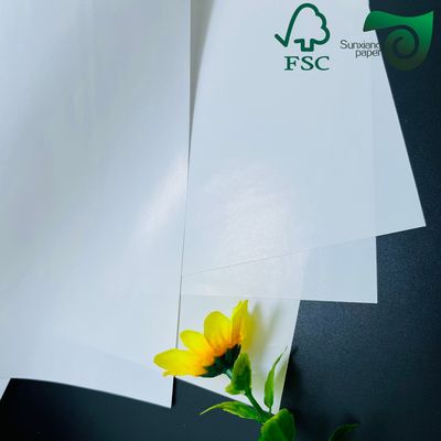 Double Sided Gloss Coated C2S White Art Cover Paper  80gsm  23 29 Inch FSC Certified