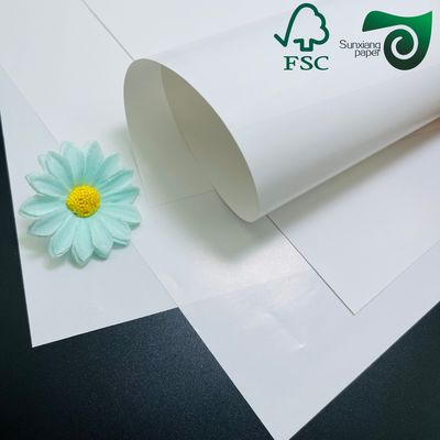FSC 80gsm 90gsm Super White Mirror Cast Coated Paper Glossy Sticker Base Paper
