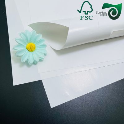 FSC 70gsm 80gsm  90gsm Glossy C1S Art Paper  Coated One Side Ideal For Label Printing