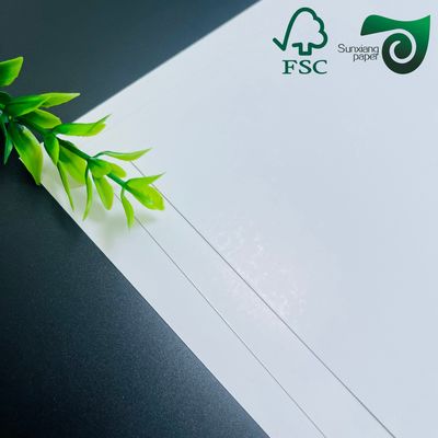 FSC A4 Size Non Tearable Coated Synthetic Paper For Laser Printing 0.13mm 0.2mm Thickness