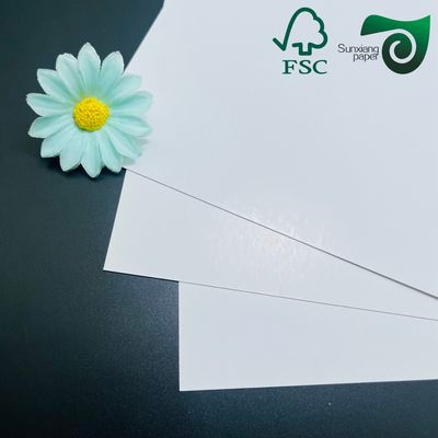 FSC A4 Size Non Tearable Coated Synthetic Paper For Laser Printing 0.13mm 0.2mm Thickness