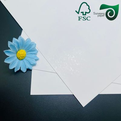 FSC 70gsm 80gsm C1S One Side Coated Paper Good Stiffness for Labels Packaging