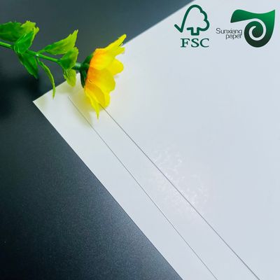 FSC300gsm C1S Premium White Cardboard Sheets For Packets 700mm 1000mm