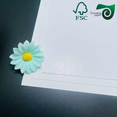 FSC 210gsm 350g 93% High White C2S Art Paper Copper Board For Advertising Pamphlet