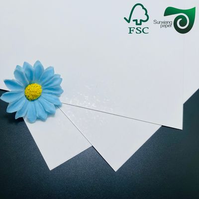 FSC 70gsm 100gsm  Glossy C1S Art Paper One Side Coated For Label Printing