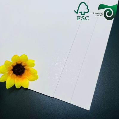 FSC 70gsm Single Sided Coated Paper C1S Inkjet Paper For Label Sheets