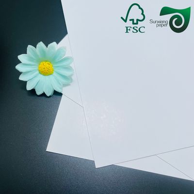 FSC 210gsm 350g 93% High White C2S Art Paper Copper Board For Advertising Pamphlet