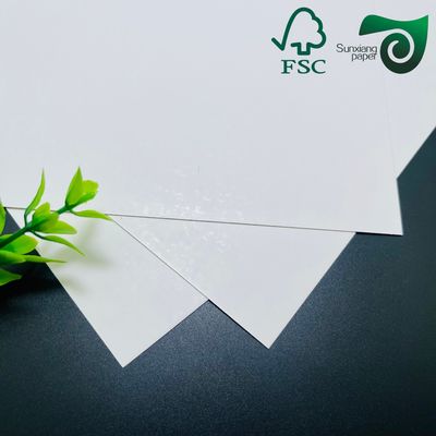 FSC 70gsm 80gsm C1S One Side Coated Paper Good Stiffness for Labels Packaging