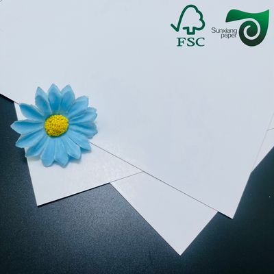 FSC 180gsm C2S Glossy Coated Paper High Ink Absorption Smooth Surface