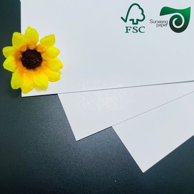 FSC 2 Side Coated Gloss Art Card Stock FSC 120gsm 150gsm High Whiteness C2S Art Board