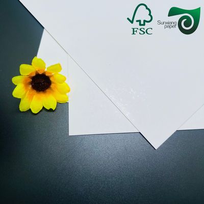 FSC Certified Double Sided Coated Couche Paper Waterproof  Ideal For Advertising Postcards