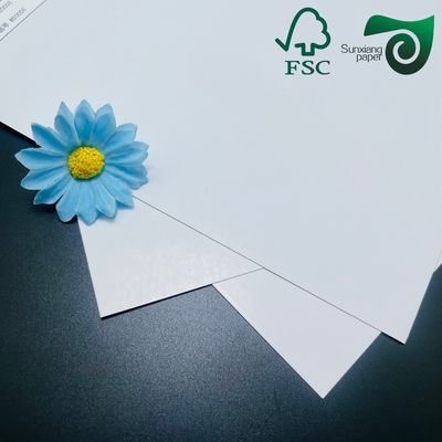 FSC Certified Double Sided Coated Couche Paper Waterproof  Ideal For Advertising Postcards