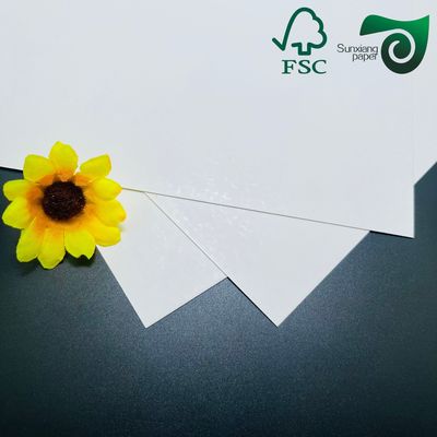 FSC Certified Double Sided Coated Couche Paper Waterproof  Ideal For Advertising Postcards