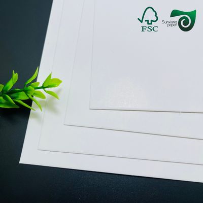 FSC Certified White Food Grade Single Sided Coated Board 215g 235g For Food Packaging