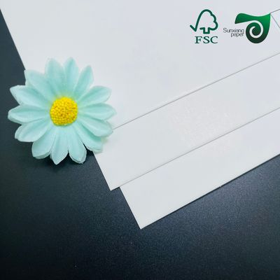 FSC C1S Glossy Coated Paper  100gsm 135gsm Smooth Board With Excellent Ink Absorption