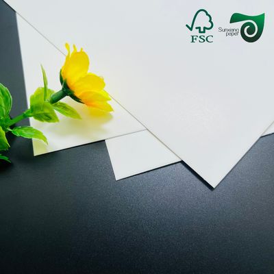 FSC 210g Food Grade C1S SBS Solid Paper Card   One Side Coated 30 40in white cardboard