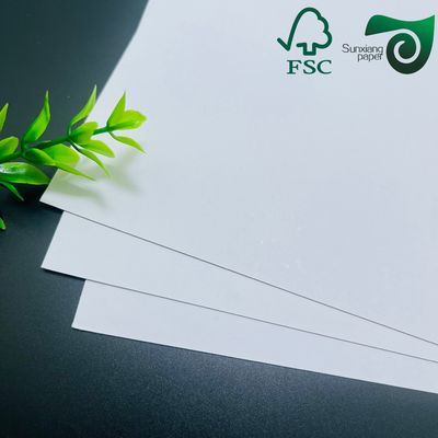 FSC C2S Double Side White Coated Duplex Paper 1.5mm 2mm High Thickness For Game Cardboard