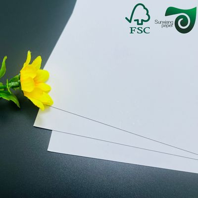 FSC C1S White Coated Duplex Board Grey Back 450gsm High Thickness for Packaging