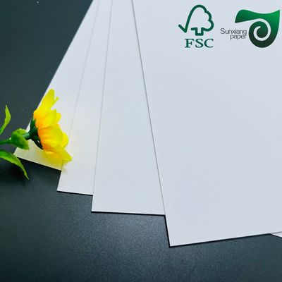FSC 400gsm Two Ply Grey Back White Board High Stiffness Printable Packaging Cardboard