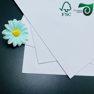 FSC 400gsm Two Ply Grey Back White Board High Stiffness Printable Packaging Cardboard
