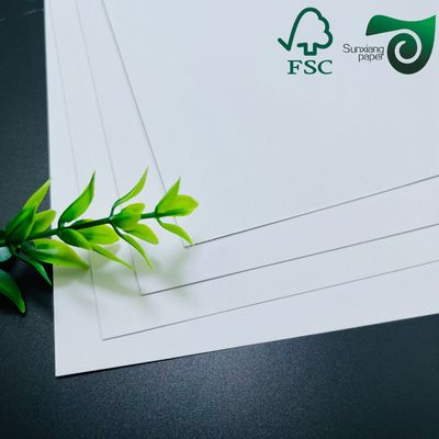 FSC 350g 450g Couche White Back Gray Paper Coated Duplex Board For Packaging Boxes