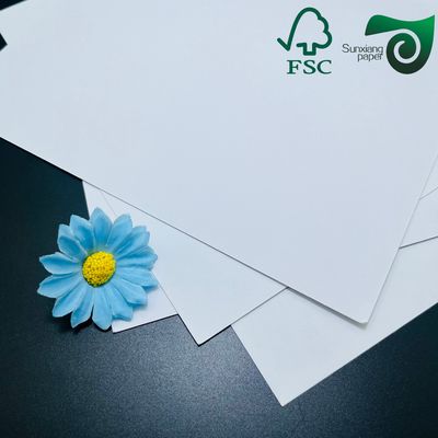 FSC Double Side White Duplex Board Sheets 0.45mm 3mm Thick For Outer Packaging