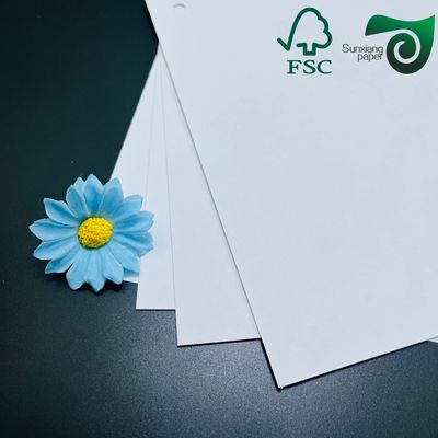 FSC 350g 450g Couche White Back Gray Paper Coated Duplex Board For Packaging Boxes