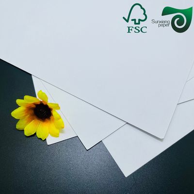 FSC Certified Double Sided Coated White Board White Core  Grey Core Options 800gsm