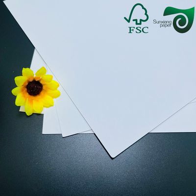 FSC Certified Double Sided Coated White Board White Core  Grey Core Options 800gsm