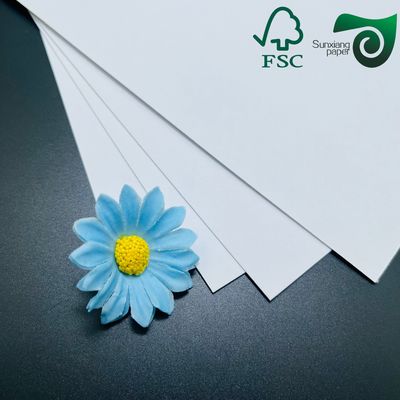 FSC Certified Double Sided Coated White Board White Core  Grey Core Options 800gsm