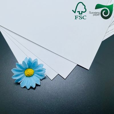 FSC Certified Double Sided Coated White Board White Core  Grey Core Options 800gsm